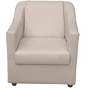 Ver imagem 2 de Kit 2 Poltrona Decorativa Para Sala De Espera Mila Recepção Escritório Consultório Corino