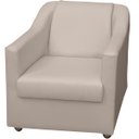 Ver imagem 3 de Kit 2 Poltrona Decorativa Para Sala De Espera Mila Recepção Escritório Consultório Corino
