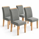 Ver imagem 3 de Conjunto 4 Cadeiras para Sala de Jantar Luisa