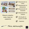 Kit 2 Prateleira de Banheiro Nicho Organizador para Lavabo Cozinha Quarto MDF Madeira 55cm - 3