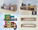 Ver imagem 6 de Kit 2 Prateleira de Banheiro Nicho Organizador para Lavabo Cozinha Quarto MDF Madeira 55cm