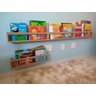 Kit 2 Prateleira de Banheiro Nicho Organizador para Lavabo Cozinha Quarto MDF Madeira 55cm - 7