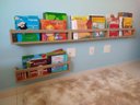 Ver imagem 7 de Kit 2 Prateleira de Banheiro Nicho Organizador para Lavabo Cozinha Quarto MDF Madeira 55cm