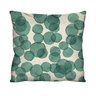 Capa de Almofada Decorativa Abstrata Verde para Sofá 100% Algodão - 45x45cm - 1