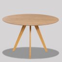 Ver imagem 3 de Mesa de Jantar Sunshine 90 Cm Redonda Tauari