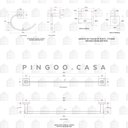 Ver imagem 7 de Acessórios Para Banheiro 4 Peças São Francisco Pingoo.casa - Prata