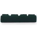 Ver mais imagens de Sofá 5 Lugares com Chaise Direito Sala Living 388cm Arlo F04 Veludo Verde - Lyam Decor