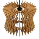Ver imagem 2 de Luminária Teto tipo Pendente PAMPLONA MDF - Completa