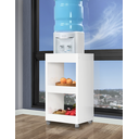 Ver imagem 1 de Fruteira com rodízios e três prateleiras (Alto Brilho - Acabamento Premium)