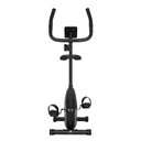 Ver mais imagens de Bicicleta Ergométrica Magnética Vertical com 8 Níveis de Resistência Max V Preta e Amarela -