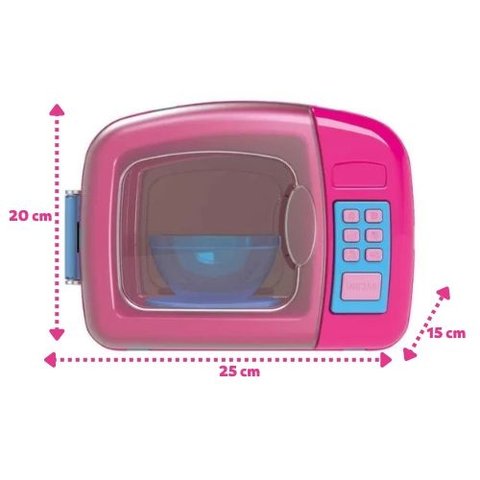 Microondas de Brinquedo Som e Luz My Little Collection