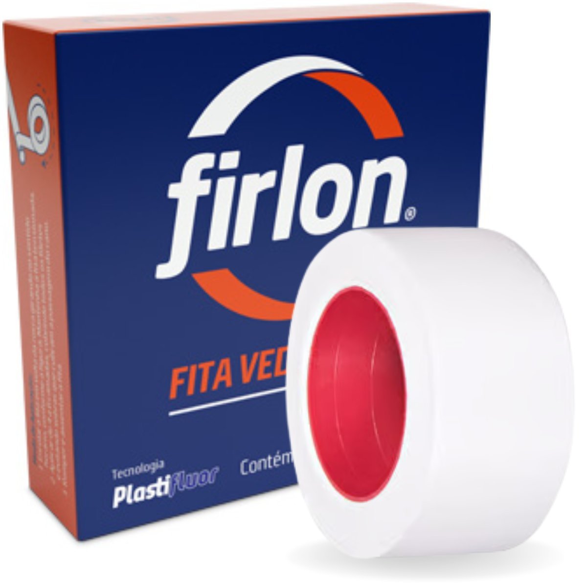 Fita Veda Rosca Teflon 12mm x 10m | Firlon - 1