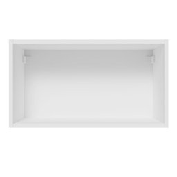 Armário Aéreo Madesa Lux 60 cm 1 Porta Basculante Branco/Preto - 8