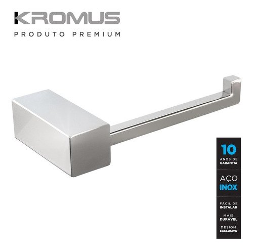 Papeleira Quadratus Inox - Kromus Q502 - 2