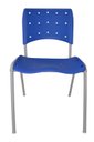 Ver imagem 2 de Cadeira Secretaria Ergoplax Fixa BC - Azul