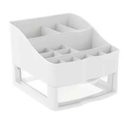 Ver imagem 1 de Kit Organizador de Cosméticos e Maquiagem Branco C/1 Gaveta Nitron