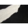 Tapete de Couro de Boi. Pele Bovina Natural. 1,90 x 2,20 M. Preto e Branco. P608B - 6