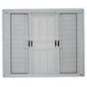 Veneziana Branca de 6 Folhas com Grade 100x120cm - 1404 - JANELLOT - 1
