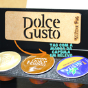 Ver imagem 2 de Porta Capsulas Tag Dolce Gusto Suporte Feito De Madeira Café Cor Preta