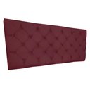 Ver imagem 5 de Cabeceira Painel Capitonê Casal 1,40m Jade Suede - Pallazio - Marsala