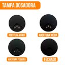 Ver imagem 5 de Porta Condimentos Giratório com 9 Potes Preto