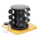 Ver imagem 7 de Porta Condimentos Giratório com 9 Potes Preto