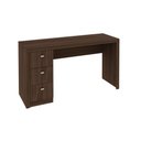 Ver imagem 2 de Escritório com Mesa para Computador C/ 3 Gavetas e Armário C/ Prateleiras 2 Portas Carvalho - Fdecor