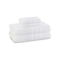 Jogo de Toalha - Banho Felpuda - Vanilla - 4 Peças - 100% Algodão - Buddemeyer Cor: Branco - 1