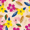 Ver imagem 1 de Painel de Parede The Wall 2 Floral Colorido 392091