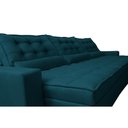 Ver imagem 4 de Sofá Retrátil e Reclinável com Molas Ensacadas Cama Inbox Gold 3,52m Tecido Suede Velusoft Petró