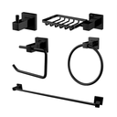 Ver imagem 1 de Kit Acessorios 5 Pecas Square Black Matte - Ouse Metais