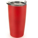 Ver imagem 1 de Copo Térmico de Cerveja INOX RED com Tampa 590ML Mimo STYLE AJ20038