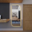 Ver imagem 1 de Espelheira 150x40 E24 Polido Sup Par Led Amarelo Bivolt