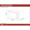 Forno Eletrico Fischer Fit Line Embutir 48l Frontal Inox 127v - 2