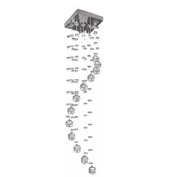 Kit C/2 Lustres Espiral Para Lavabo, Com 60cm De Altura - 3