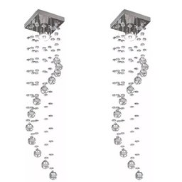 Kit C/2 Lustres Espiral Para Lavabo, Com 60cm De Altura - 1