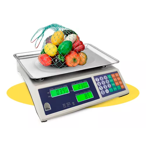Balança Comercial Digital Eletrônica 40kg Bivolt 110/220v Alta Precisão