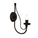 Ver imagem 3 de Lustre Para Parede Artesanal Arandela com Cúpula de Vidro Libertas Rosas Artesanato Preto