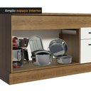 Ver imagem 6 de Balcão de Pia Cozinha 150 cm 2 Portas e 2 Gavetas (Com Tampo) Rustic/Branco Agata Madesa