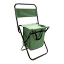 Ver imagem 1 de CADEIRA DE CAMPING DOBRAVEL COM BOLSA E ALCA PARA TRANSPORTE PARA PRAIA PESCA ACAMPAMENTO