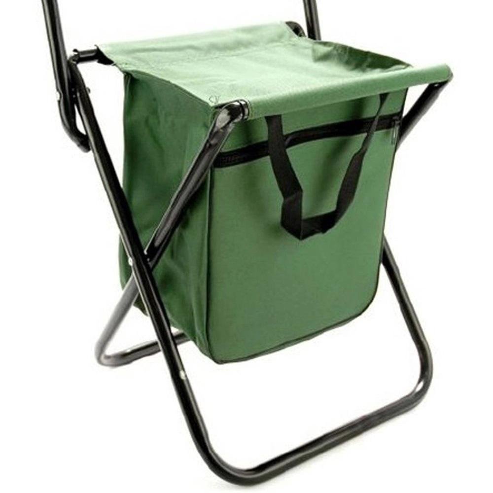 CADEIRA DE CAMPING DOBRAVEL COM BOLSA E ALCA PARA TRANSPORTE PARA PRAIA PESCA ACAMPAMENTO - 2