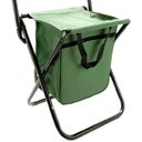 Ver imagem 2 de CADEIRA DE CAMPING DOBRAVEL COM BOLSA E ALCA PARA TRANSPORTE PARA PRAIA PESCA ACAMPAMENTO