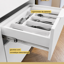 Ver imagem 2 de Balcão de Cozinha Modular Marquesa 120cm 1 Porta 3 Gavetas 100% MDF - Nesher