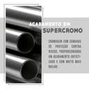 Ver imagem 4 de Conjunto 2 Banquetas Carraro Tubo Preto Madeirado Preto