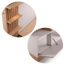 Ver imagem 5 de Rack com Painel Macéio para TV de até 65 - Freijó/Off White