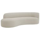 Ver imagem 1 de Divã Recamier Orgânico Tokyo 140cm Lado Esquerdo Linho