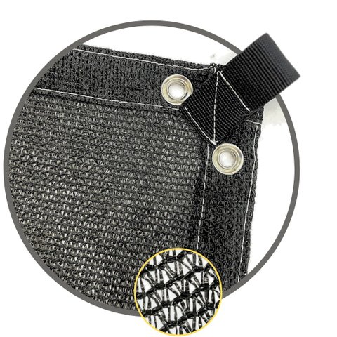 Sombrite 80% Lona Proteção Sol Garagem 3x1 Acabamento Ilhós