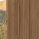 Ver imagem 4 de Guarda-roupa Casal Santana 8 Portas 6 Gavetas com Espelho Jatoba - Pnr Móveis