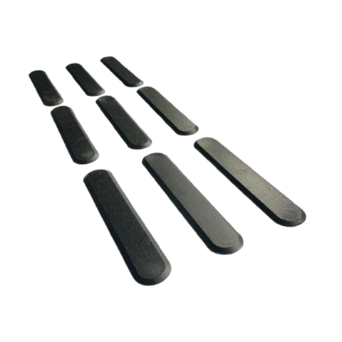 Elemento Tátil Direcional Pvc Adesivado Preto