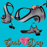 Peitoral Arreio Pet +Guia SnobDog Roupinhas - GG - Cinza - 7